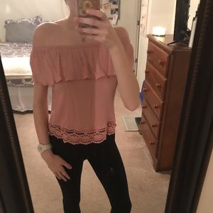 NWT forever 21 off the shoulder top